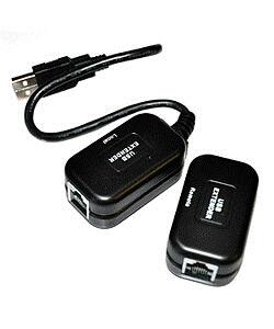 Активный USB 1.1 удлинитель (до 100 м) через LAN-соединение