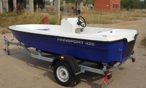 Моторная лодка FINNSPORT 425 Рыбак