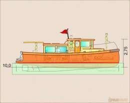 Моторный катер PANBOAT Cap 32 safar