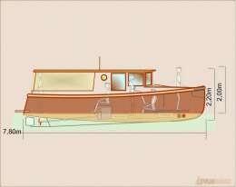 Моторный катер PANBOAT Cap 26-1 safar