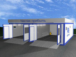 Двухпостовая автономная мойка Двухпостовая автономная мойка