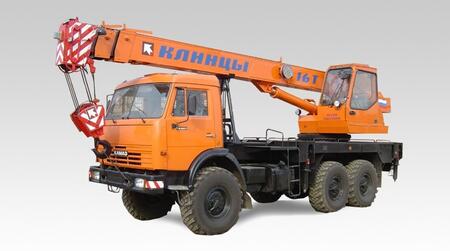 Автокран КС-35719-7-02 Клинцы на шасси КАМАЗ 43118 (6х6)