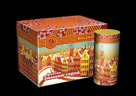 Зимний город