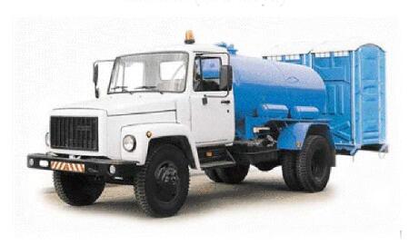 Вакуумная машина КО-503В-3 на шасси ГАЗ- 3307