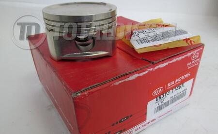 Поршни Kia Spectra (Спектра) A6D/S6D 1.6 DOHC 0,5 ремонт. комплект (4 шт. с пальцами)