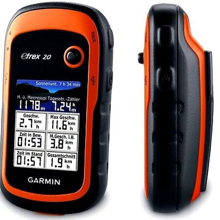 Навигатор GPS/ГЛОНАСС Garmin eTrex 20, навигатор, GPS