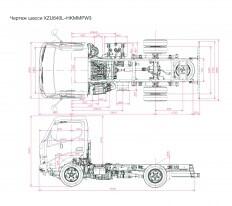 Изотермический фургон из сэндвич панелей Hino 303/343