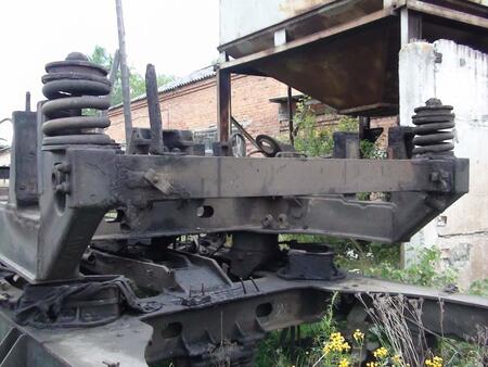 Каркас телеги на ТЭМ-2