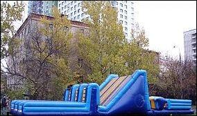 Полоса препятствий из трехмодулей