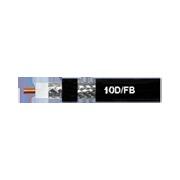 Кабель черный 10D/FB CCA PVC