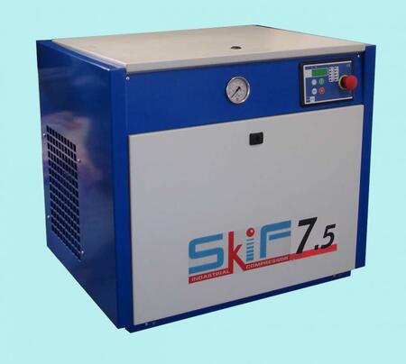 Винтовой компрессор SKiF 7.5 (V=1050л/мин; Р=13bar; N=7.5kW) Всегда в наличии.