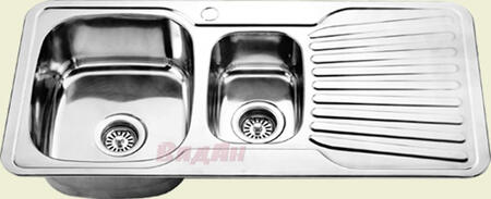 Мойки кухонные 990L (две чаши)