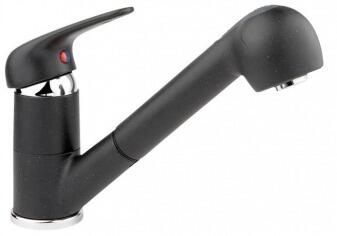 Смеситель Salacia SL1003 black pearl