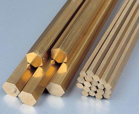 Пруток латунный тянутый квадратный шестигранный