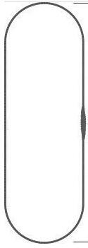 Строп канатный СКК г/п 6,3т, - 3,0м