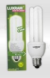 Энергосберегающие лампы LUXRAM 3U Classic