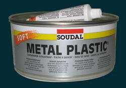 Двухкомпонентная шпатлевка Metal plastic soft