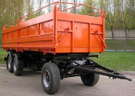 Прицепы автомобильные самосвальные трехосный СЗАП-8538-01