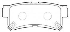 Колодки тормозные дисковые PL0765 NiBK (HYUNDAI, SSANGYONG)