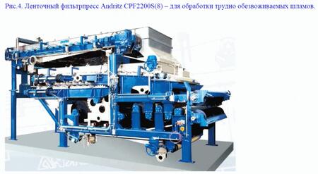 Ленточный фильтрпресс Andritz CPF2200S