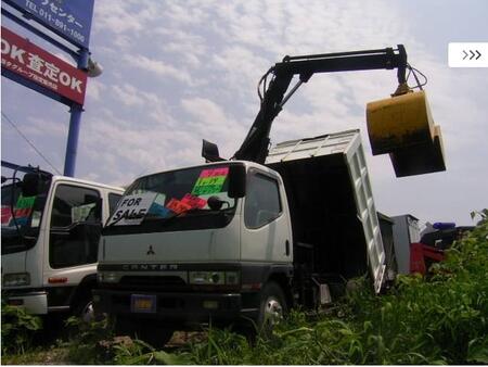 Самосвал+грейфер MITSUBISHI CANTER, 1997 г