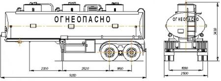 Полуприцеп-цистерна НЕФАЗ-96742-0000010-06