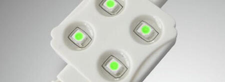 Светодиодный модуль SMD 4 LEDS зеленый