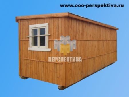 Бытовка деревянная  6 х 2.3 для офиса