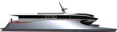 Суда морские и океанские пассажирские_прогулочные катамараны_ Проект PM 90 C