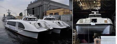 Быстроходный катамаран_проект PM 1800_для перевозки пассажиров в прибрежной зоне морей и рек