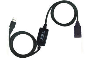 Активный проводной USB 2.0 удлинитель (до 10 м)