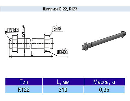 Шпилька К-122 у3