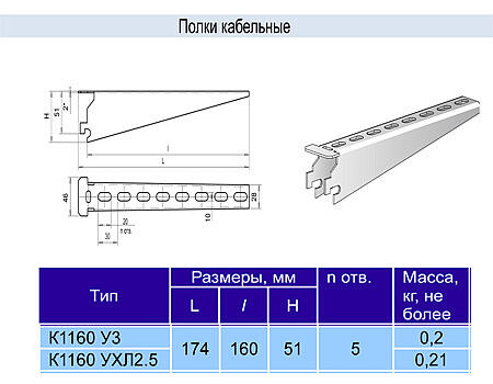 Полка К-1160 у3