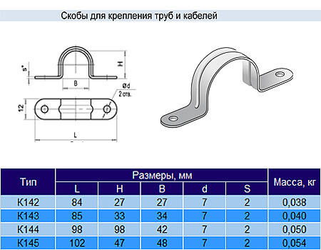 Скоба К144