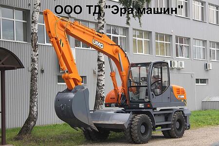 Экскаватор колесный с двигателем Deutz