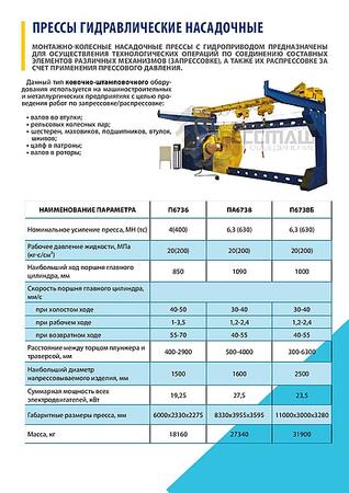 Насадочные пресса