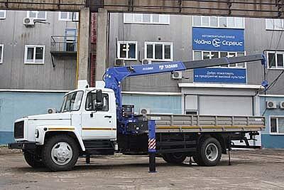 ГАЗ-3309 с КМУ Tadano