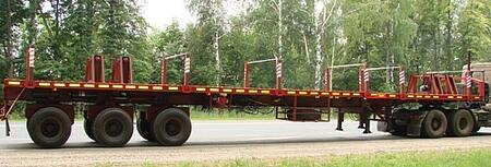 Балковоз раздвижной 935032-01 грузоподъемность до 40 т.