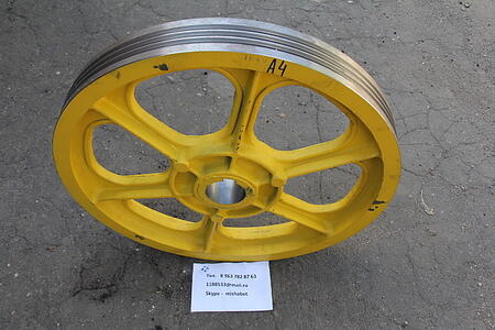 Шкив канатоведущий КВШ-620х3х10 (OTIS) ZAA 260 A4 (B-5)