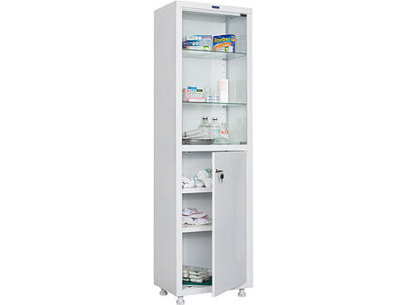 Шкаф медицинский MD 1 1650/SG металлический для медикаментов