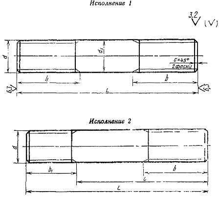 ШПИЛЬКИ ГОСТ 9066-75 И ГОСТ 22042-76