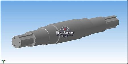 Вал эксцентриковый к щековой дробилке СМ-16(Д)