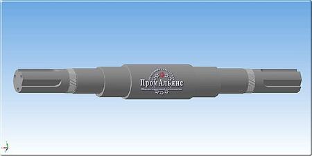 Вал эксцентриковый к щековой дробилке СМ-741
