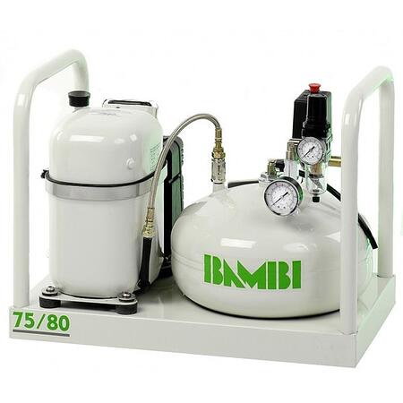 КОМПРЕССОР БЕСШУМНЫЙ МАСЛЯНЫЙ BAMBI MD75/80