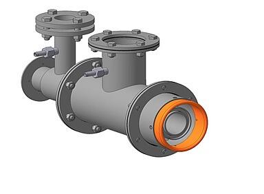 Горелка комбинированная газовая, жидкотопливная вихревая ГГВ-150