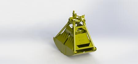 Грейфер V- 1,2 куб.м. моторный.