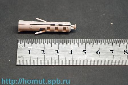 Дюбель полипропиленовый 8х40