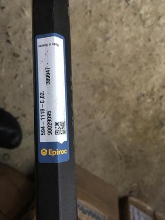 Штанга буровая Atlas Copco 1800мм, S25; Штанга буровая Sandvik 1830мм,
