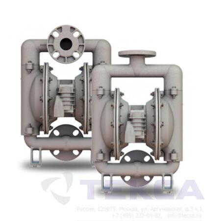Промышленные насосы Versa-Matic E4 Metallic с болтовым соединением
