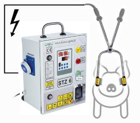 Устройство оглушения свиней KOMA STZ-6 BR